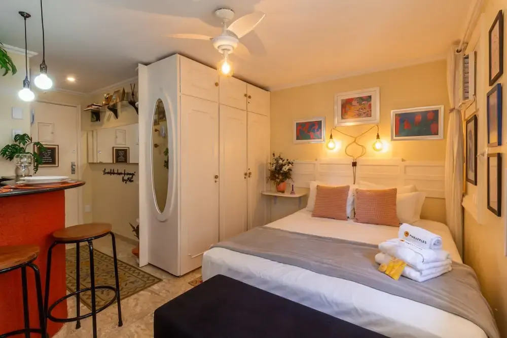 Boutique Studio 4 Minutes From Copacabana Beach Jc702b