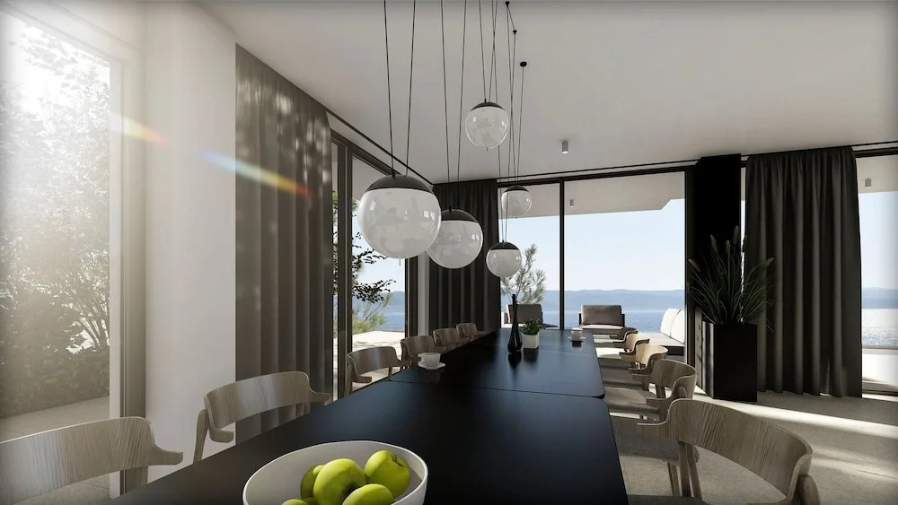 Villa Colomba a luxury villa in Brela, seafront