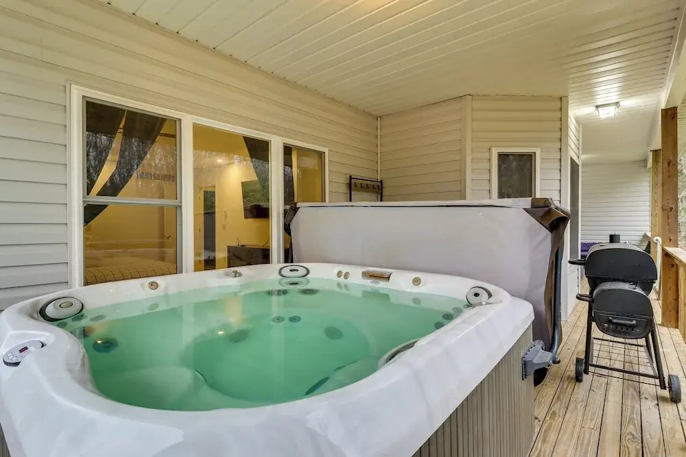 Hot Tub & Epic Game Room! Poconos Family Retreat