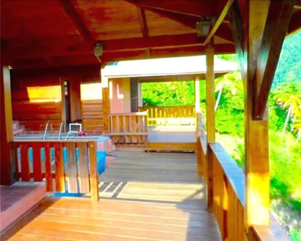 Piton Villa Deck