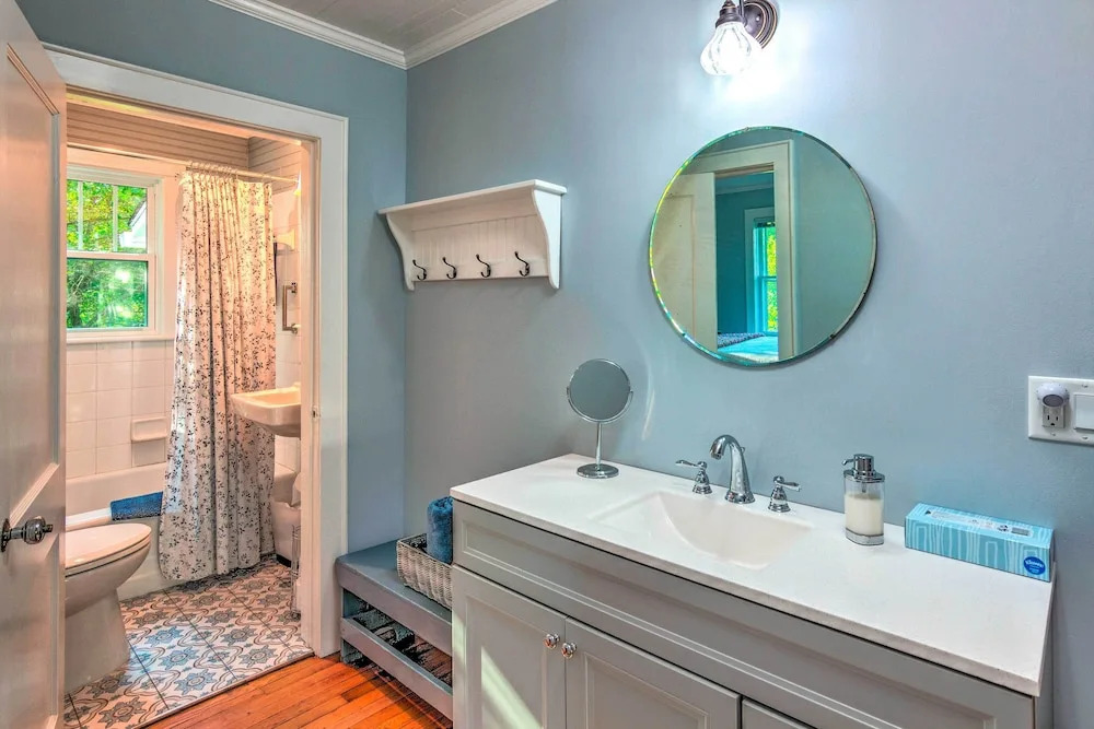 Restored Mars Hill Home on 1 Acre: Walk to Town!