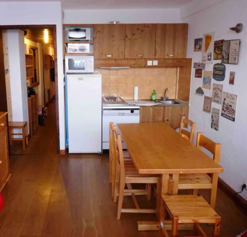 Apartment With 2 Bedrooms in Aime la Plagne, With Wonderful Lake View and Enclosed Garden