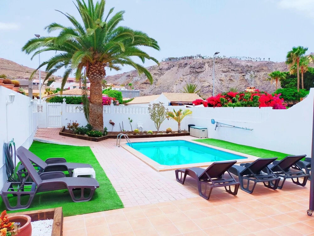 Villa With 3 Bedrooms in Mogán, With Private Pool, Enclosed Garden and Wifi
