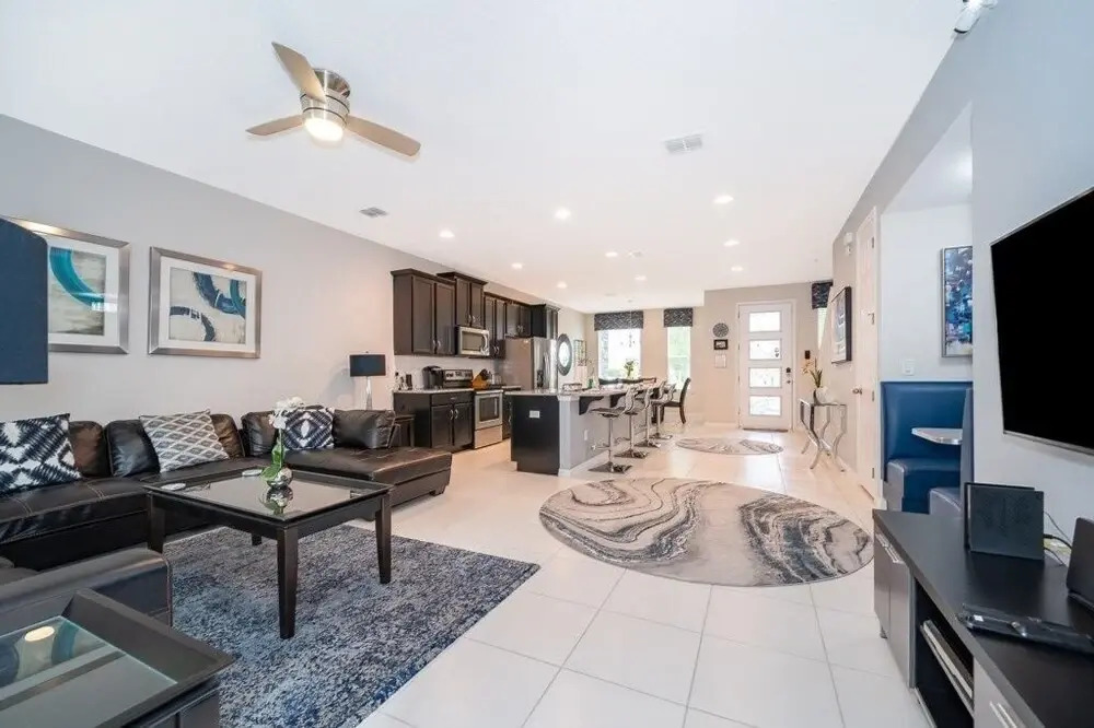 New! Modern Townhome Near Disney! Splash Pool, Resort W/waterpark-8206sa 3 Bedroom Townhouse