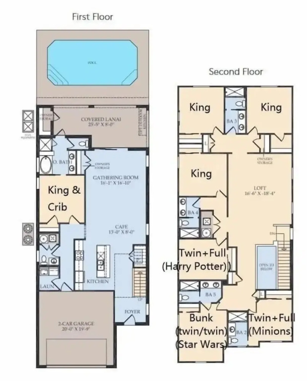 Spacious Home: Private Pool & Resort Access