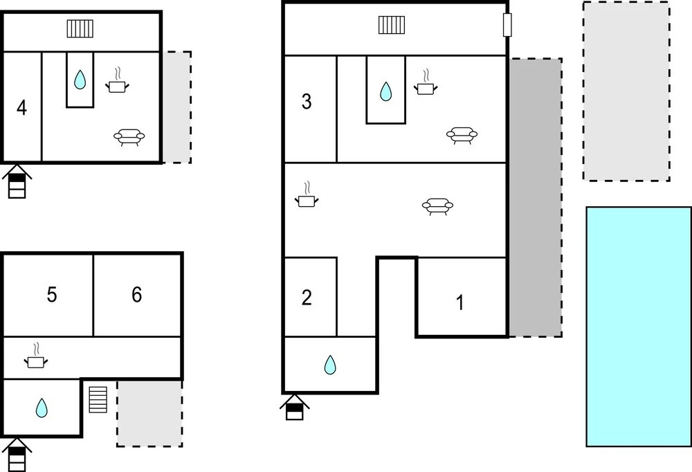 Amazing Home in Stinjan With Wifi and 6 Bedrooms