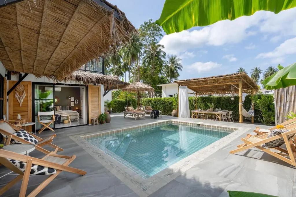 Manao Pool Villa 3 - 5 Mins Walk To The Beach