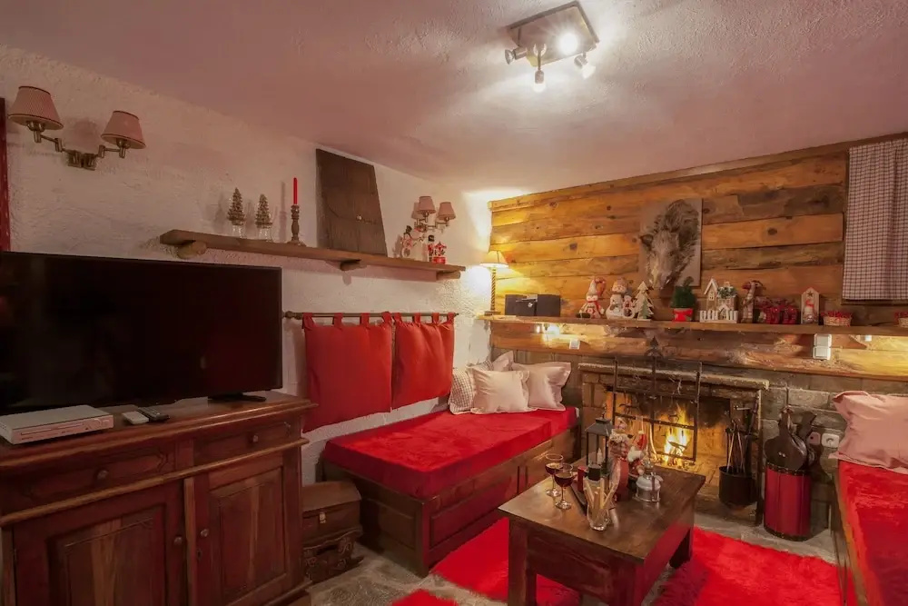 Dandy Villas Agoriani - Chalet Erato - Fireplace