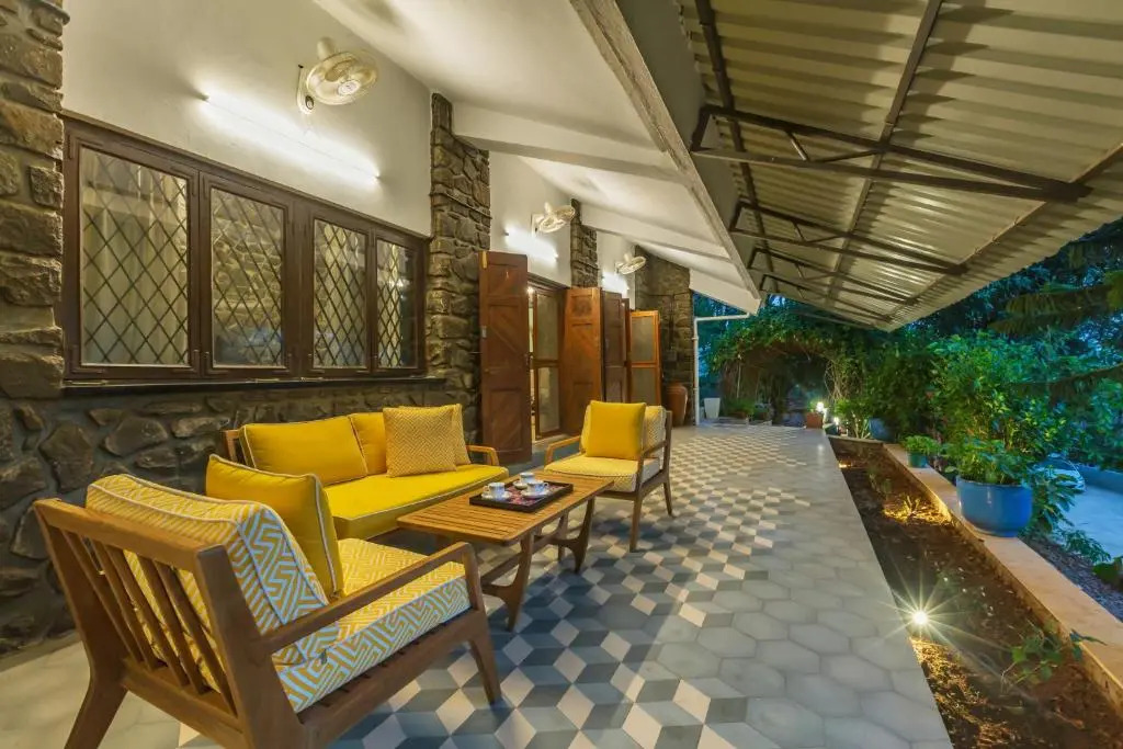 SaffronStays Inverlochy 3-BR Parsi-style villa with indoor games, bonfire & views near Lonavala