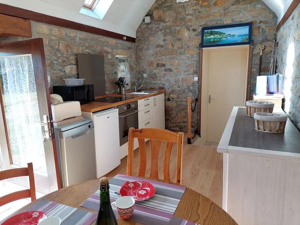 Stone House in Plouarzel near Sandy Beaches