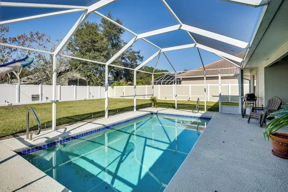 Family Escape w/ Fenced Yard & Pool in Palm Coast