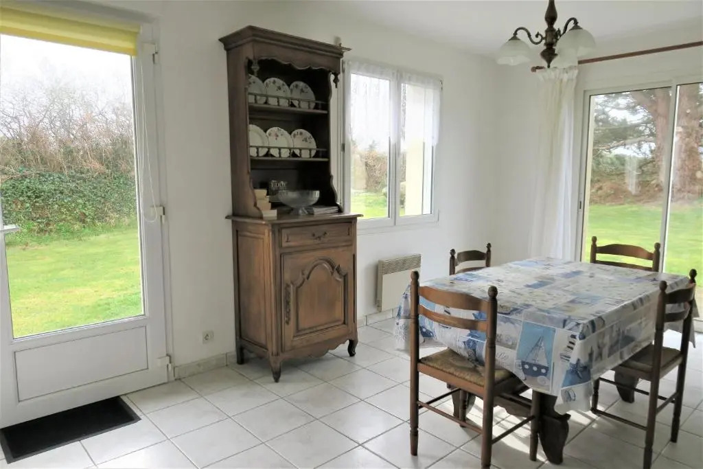 Maison avec jardin à 400m de la plage à Landrellec en PLEUMEUR-BODOU Ref 250
