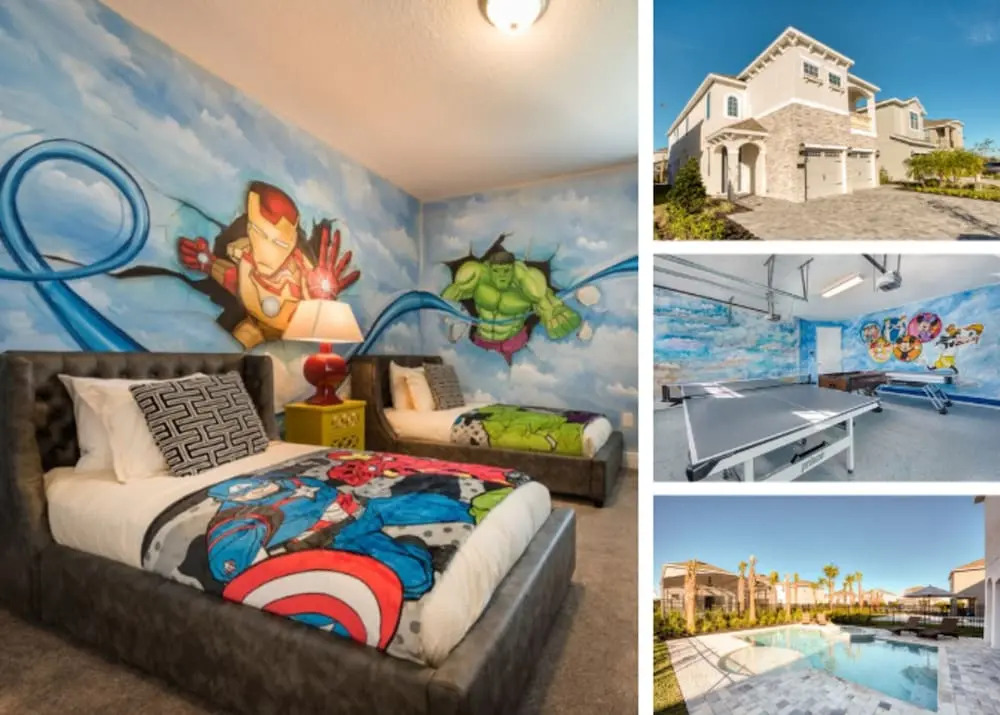 Beautiful Villa With Private Pool, Close to Disney, Orlando Villa 2952