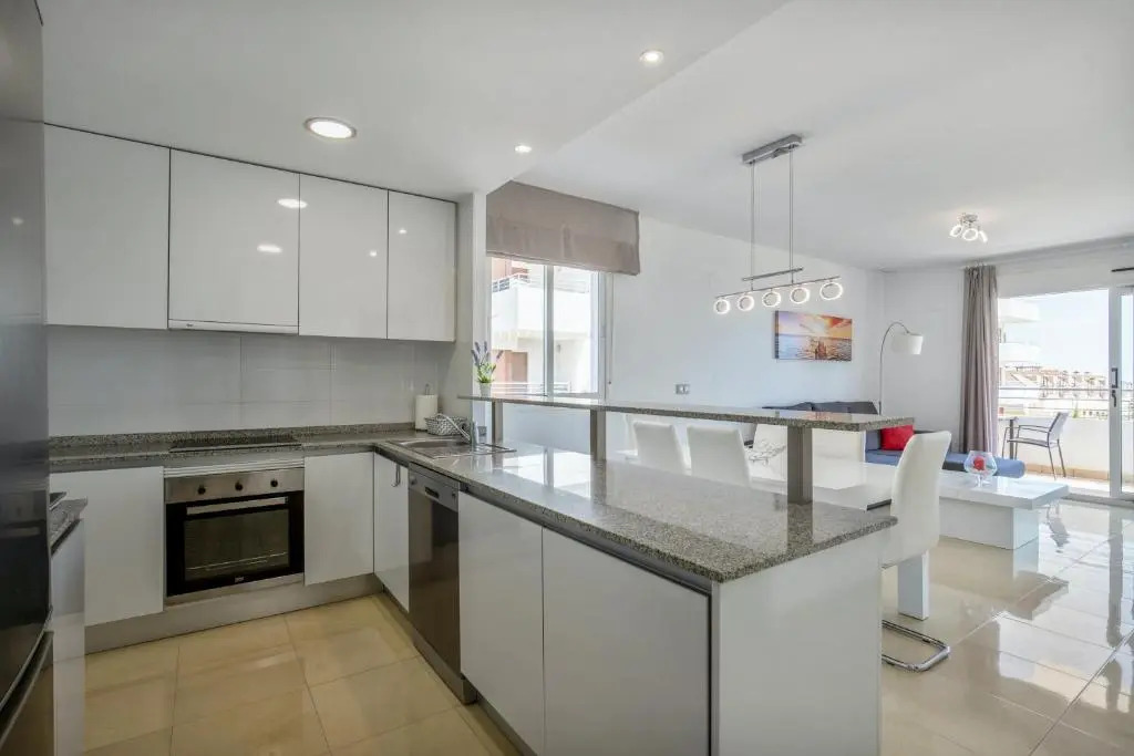 Apartment With 3 Bedrooms in Orihuela, With Wonderful sea View, Pool A
