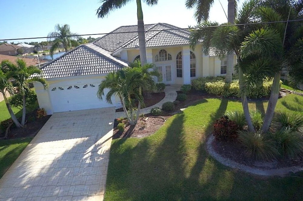 Michaela Pool and Spa With Look Over 200 ft. Wide Canal 1059