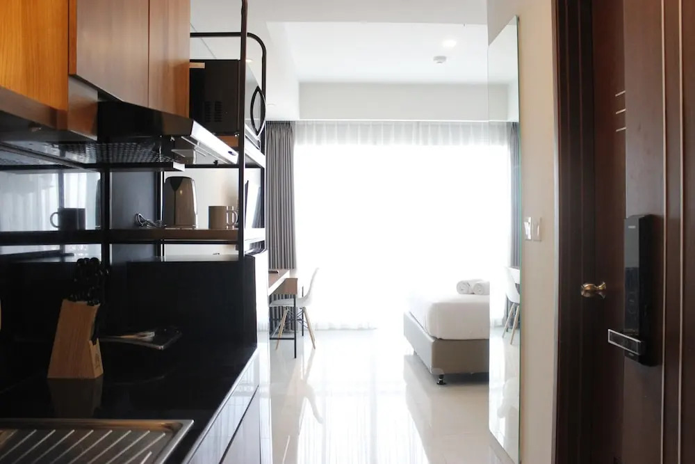 Modern Stylish Studio At Greko Apartment Bandung