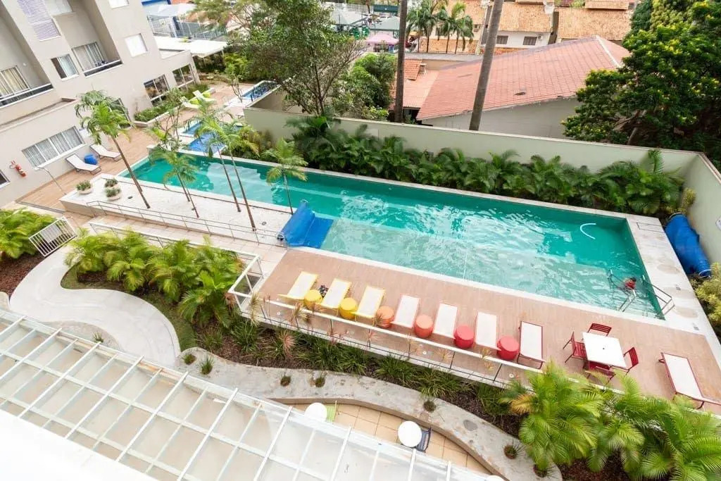 Lindo Studio no Setor Bueno - Edifício The Expression - Vista Piscina - WIfi - TH304