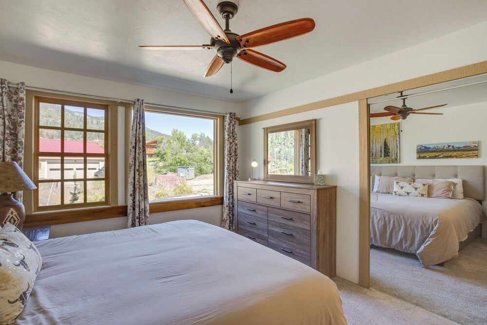 Magnificent Ouray Home w/ Deck & Mountain Views!