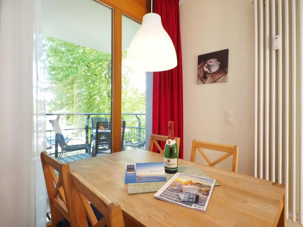 Kaiservillen Heringsdorf - Appartement mit 1 Schlafzimmer und Balkon D124