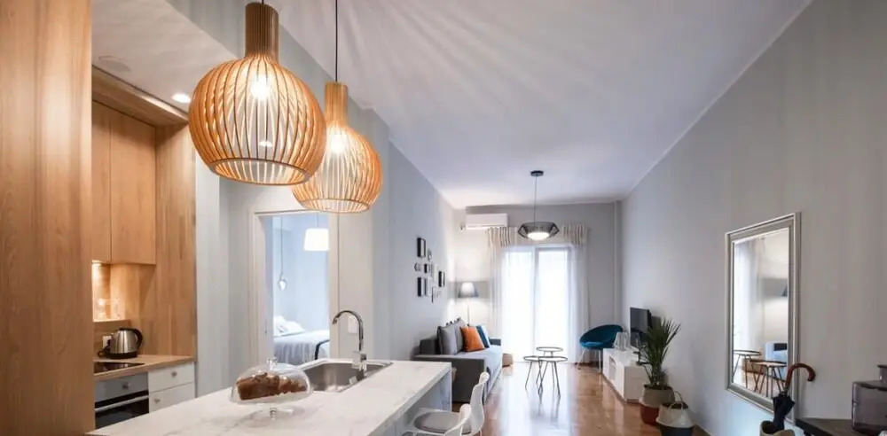 60m² homm Brand New Flat on Veikou street