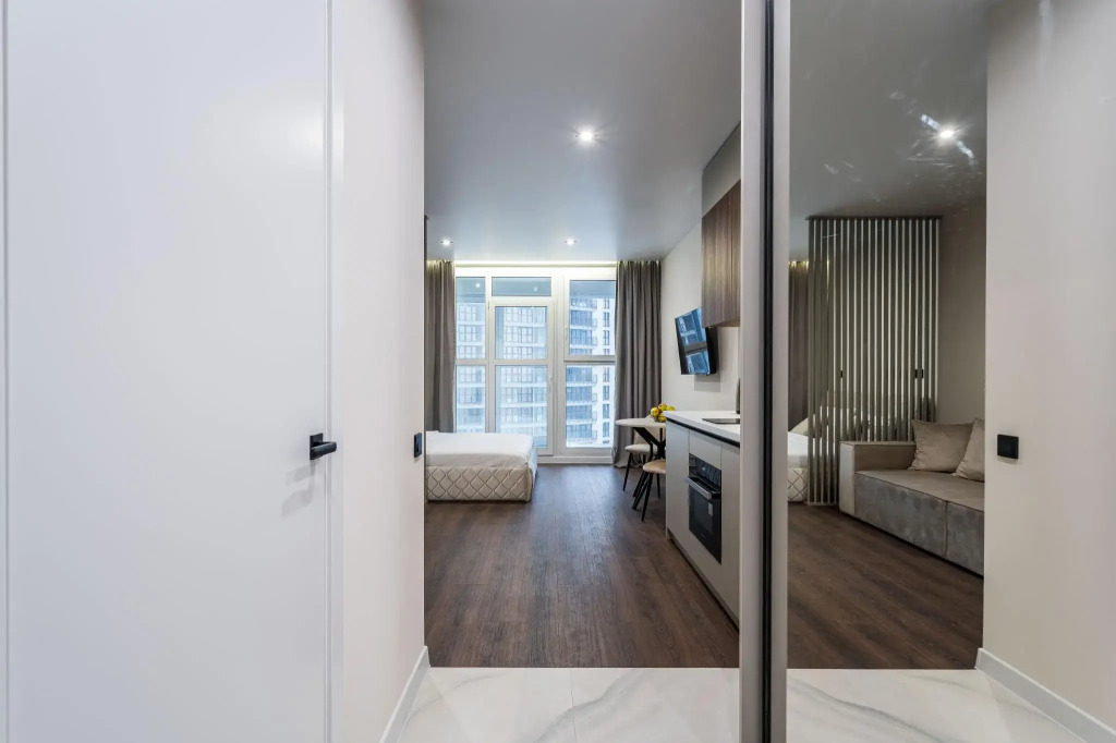 Bulbash Apartments (Бульбаш Апартаменты) на улице Лейтенанта Кижеватова 3Г