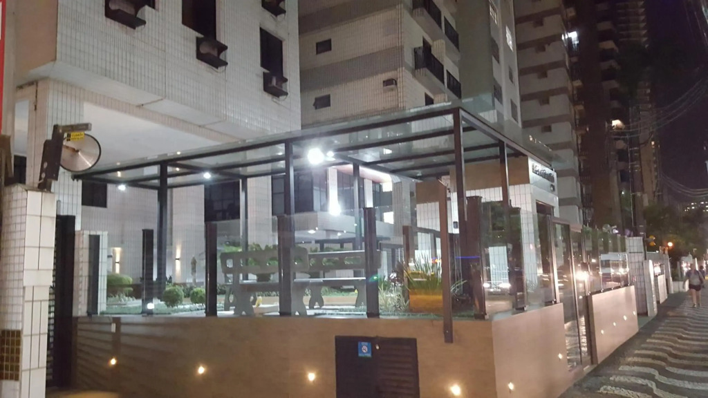 Santos - Apartamento Frente Mar C/ Ar Condicionado/ Garagem Privativa/Internet/TV a Cabo