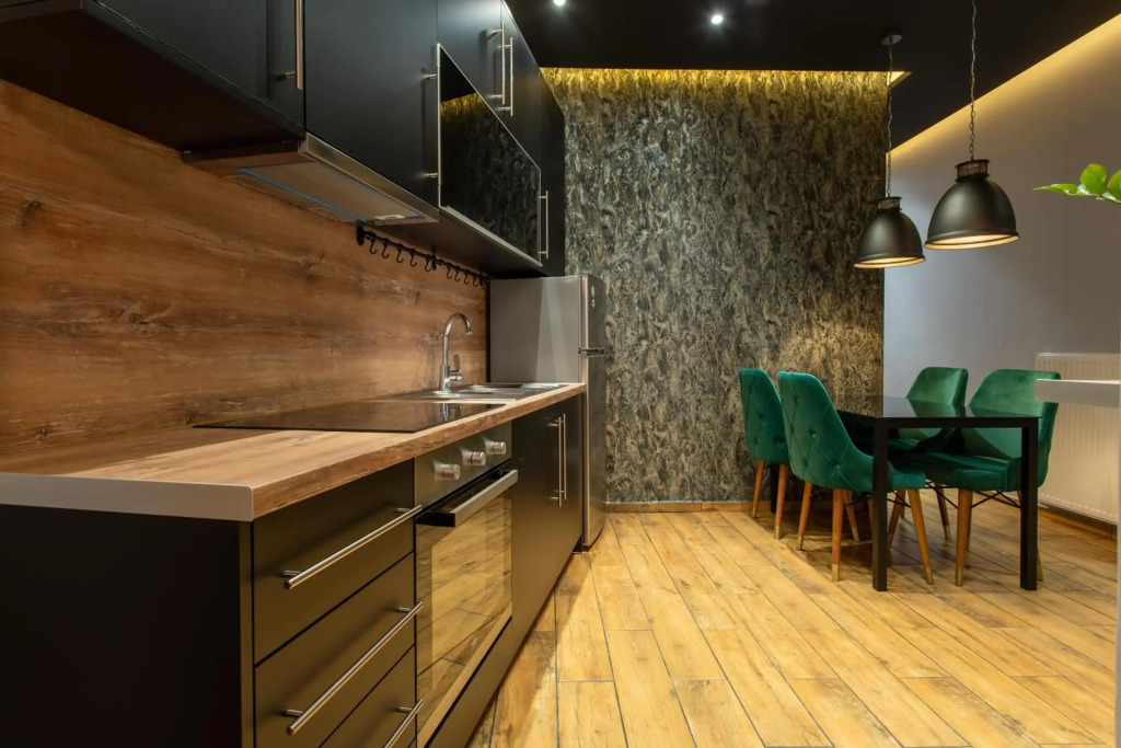 Old town view apartment