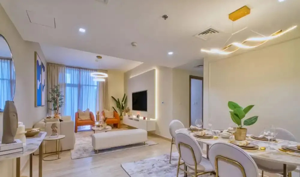 2BR Apt w Dubai Canal Views Near Burj Dubai Mall