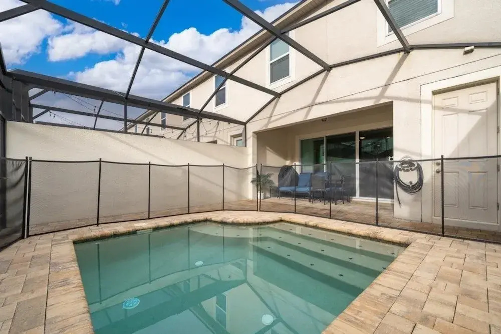 New! Modern Townhome Near Disney! Splash Pool, Resort W/waterpark-8206sa 3 Bedroom Townhouse