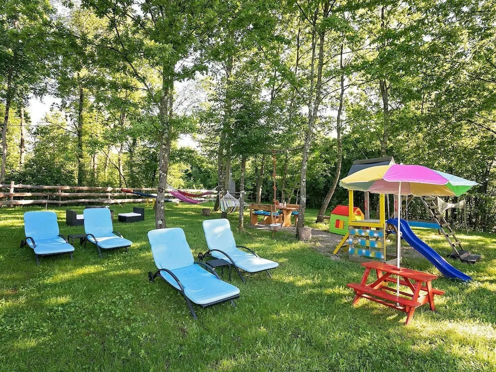 Beautiful Villa With Large Garden, Playground, Swimming Pool, in Green Surroundings at Labin