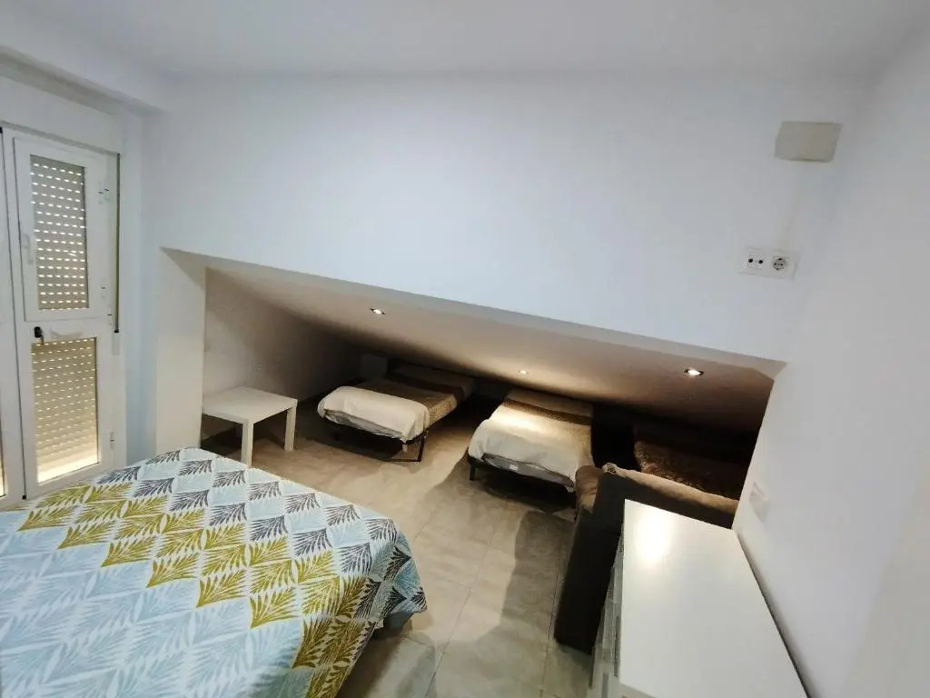 2 bedrooms appartement with city view furnished terrace and wifi at Barbate
