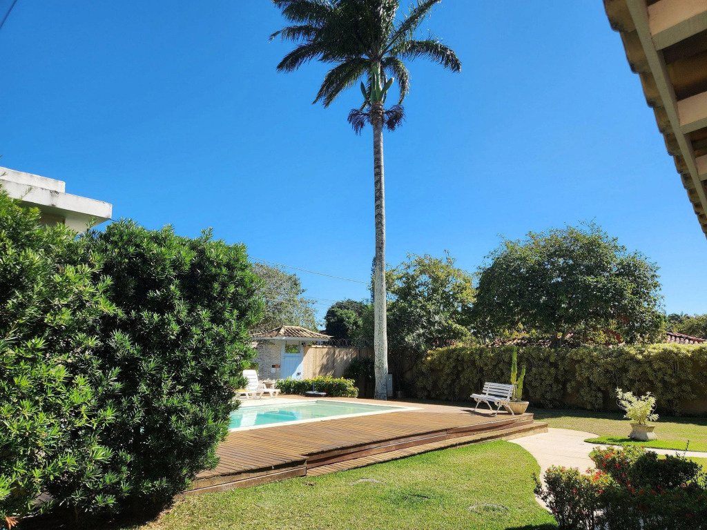 Casa Palmeira Geribá, Piscina, Jardim E 5 Quartos Com A/c, Muito Espaço