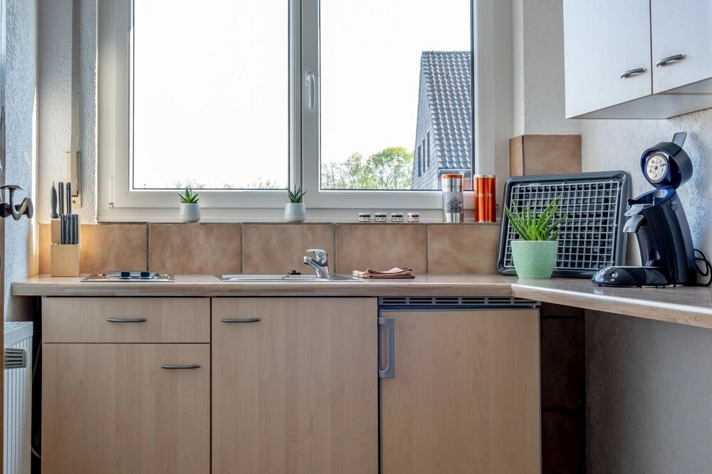 Helles Apartment mit eigenem Stellplatz