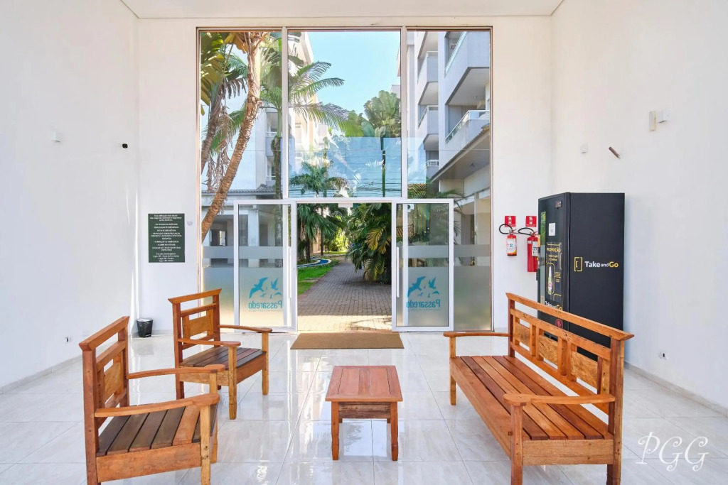 2 QUARTOS com Varanda Gourmet a 300m Praia Pereque Acu em Condomimio com PORTARIA 24h, ESTACIONAMENTO e Piscinas - Wi-Fi 300mbps