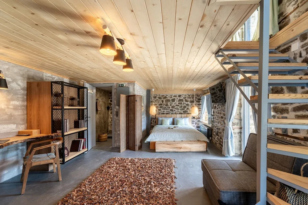 Dandy Villas Karpenisi Complex - Lux Chalets - Inflatable Pool-Hot Tub