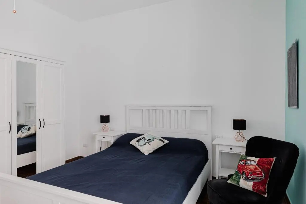 Scarfoglio Apartment, 4 persone, 2 camere, balcone, Wi-Fi, Stazione Tiburtina