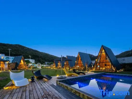 Daoliu · Jiuxi Luxury Wild Swimming Pool Vacation Apartment (Nan'ao Island Qing'ao Bay)