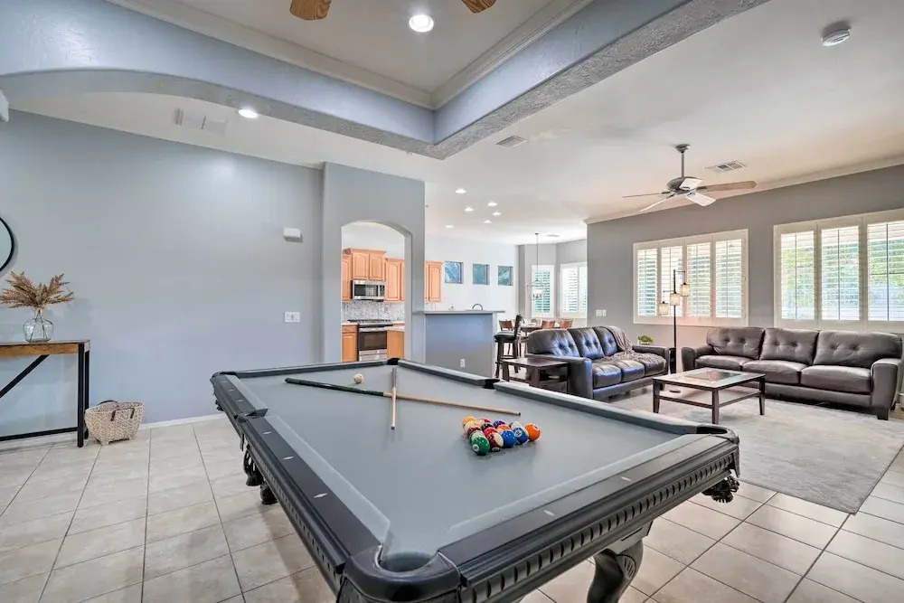 Play Pool, Grill Out! Group-Friendly Glendale Home