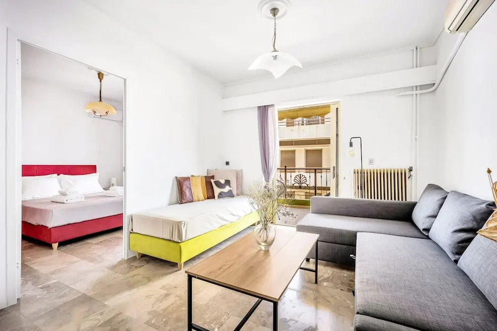 Sunny 3bd Cozy Flat Spectacular Acropolis View