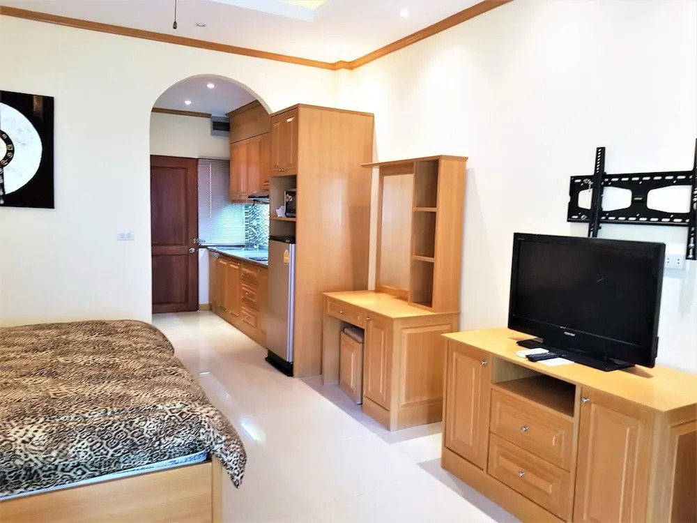Large 1st Floor Studio Condo at Baan Suan Lalana
