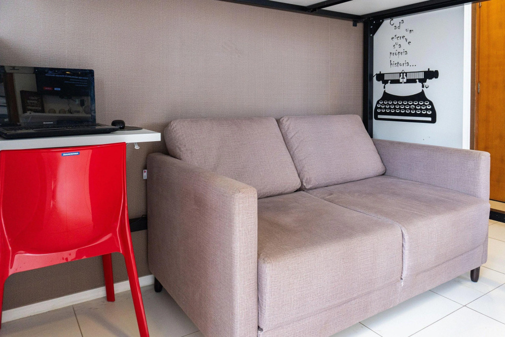 Moderno Flat Com Piscina, Wifi 500mbps, Localizado A 350 Metros Da Praia Boa Via