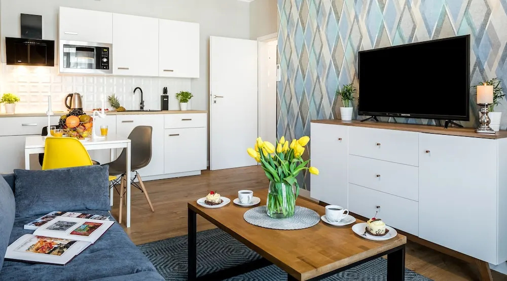 Apartments with Event Space & Hot Tub