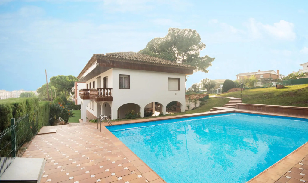 Bfa 1 - Casa Con Piscina, Pista De Tenis, Jardin,