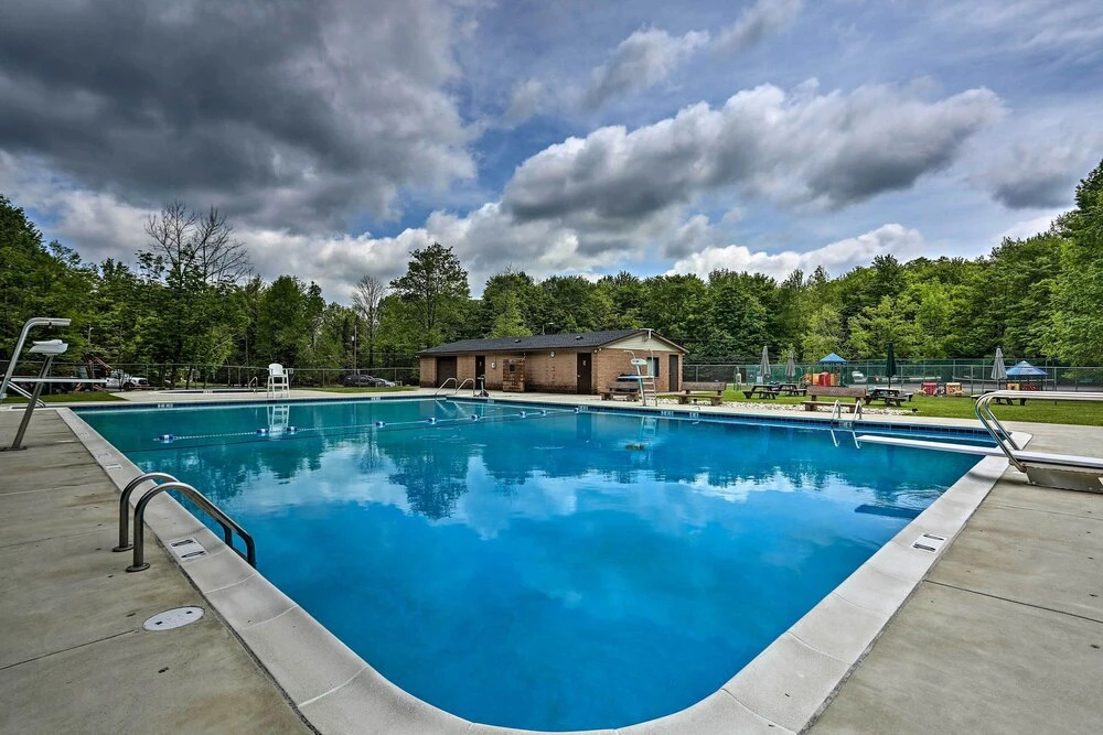 Waterfront Pocono Lake Home w/ Private Dock