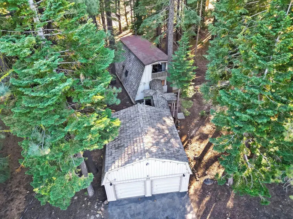 A Frame Hideaway | Floor to Ceiling Windows in the Pines