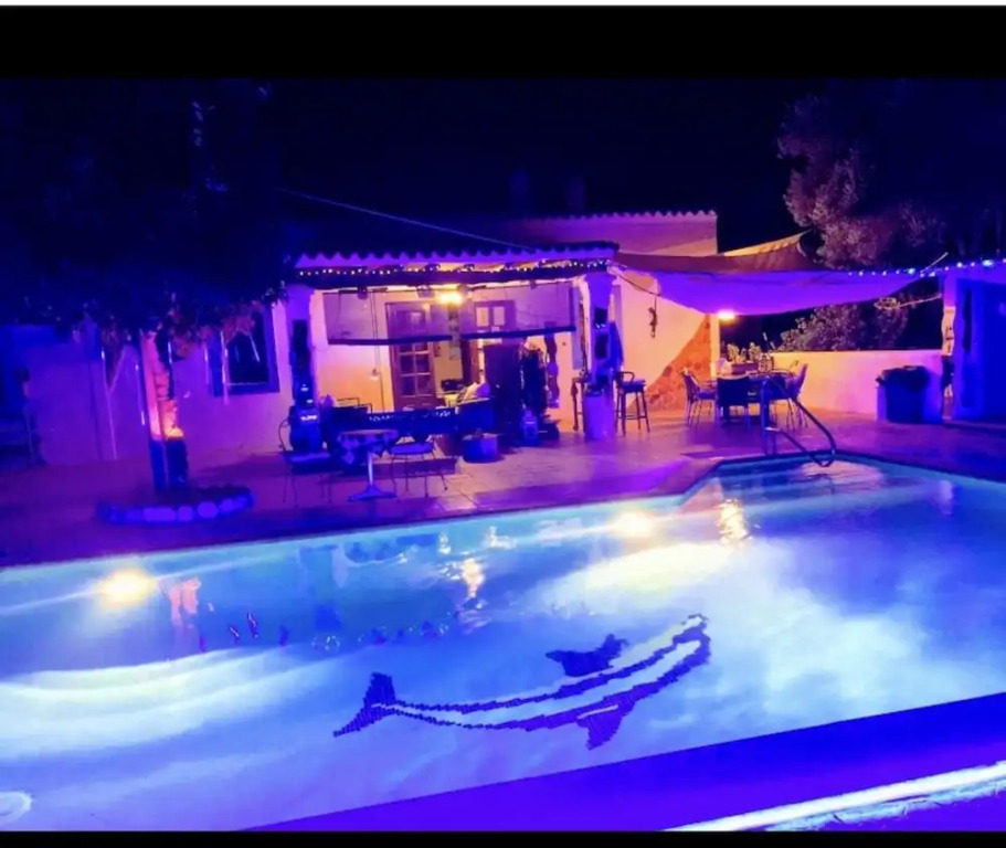 Villa with 5 Bedrooms in Ibiza, Santa Eulària Des Riu, with Wonderful Mountain View, Private Pool, Enclosed Garden - 4 Km From the Beach