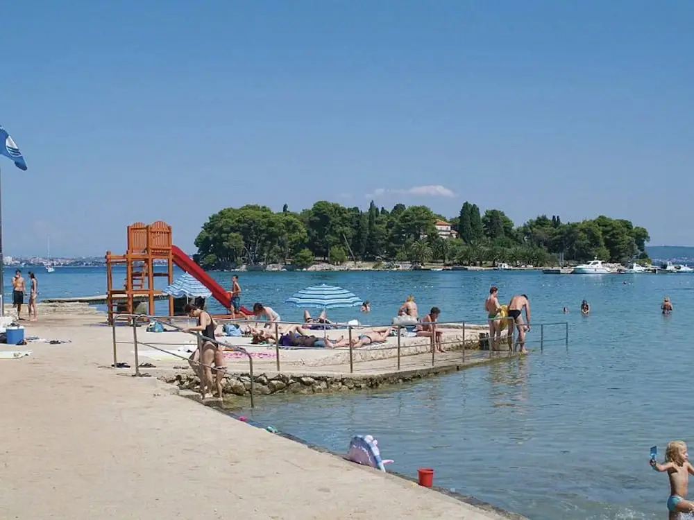Very pleasant holiday house with sea view located in Preko on the island Ugljan