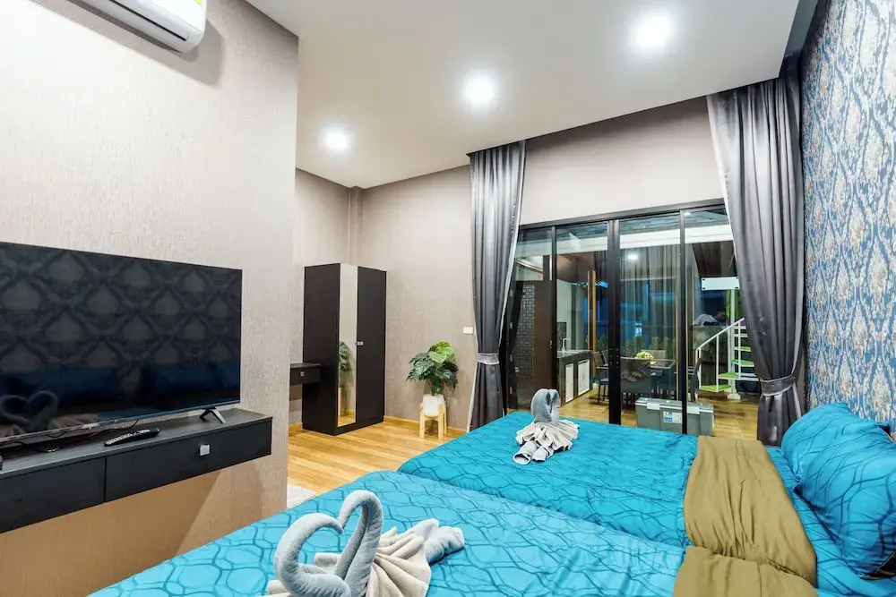 OC Breeze Casa Private Pool Villa with 3 bedrooms, Near Cha-Am Beach