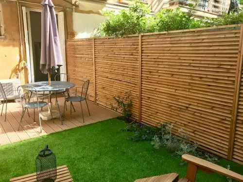 Bel appartement avec jardin hyper centre Nice