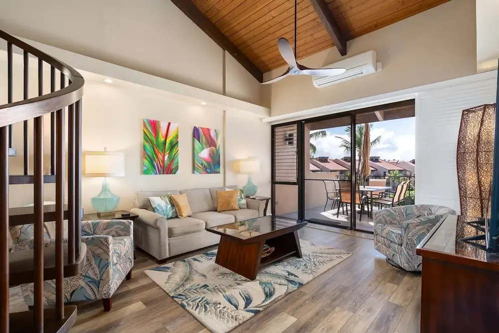 Kamaole Sands 3-406 - Modern Kitchen, Large Lanai, Enclosed Private MB, Split AC